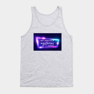 Re-Solved Mysteries Glowy AF Neon Logo Tank Top